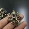 Retro Brass Octopus Figurine Vintage Metal Sea Animal Ornament For Desk Home Decor 4