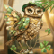 Colorful Owl Pendant Light Decorative Animal Hanging Lamp For Home Garden 5