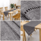 Solid Color Linen Table Runner Modern Minimalist Table Decor For Dining Coffee Tables 0
