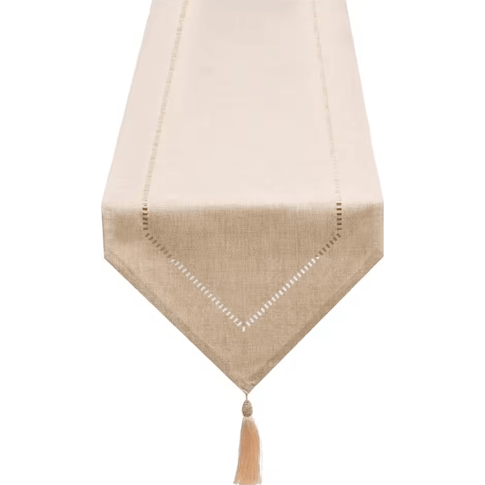 Solid Color Linen Table Runner Modern Minimalist Table Decor For Dining Coffee Tables 7