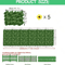SunBloom Artificial Ivy Privacy Fence Screen With Sunflowers For Outdoor Decor 5