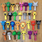 FunBox 24PCS Sprunki PVC Cartoon Figurines Set Mini Collectible Dolls Anime Action Figure Set Decor 2