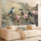 FloraVibe Hummingbird Floral Wall Tapestry Elegant Bedroom Office Decor 1