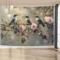 FloraVibe Hummingbird Floral Wall Tapestry Elegant Bedroom Office Decor 4
