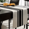 VIKAMA Modern Geometric Table Runner For Outdoor Dining Party Decor 1