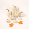 HarvestGlow 7PCS Artificial Pumpkin Set Halloween Autumn Decor 4