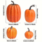 HarvestGlow 7PCS Artificial Pumpkin Set Halloween Autumn Decor 5