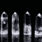CrystalAura Natural Clear Quartz Crystal Point Obelisk Wand For Healing Decor 1