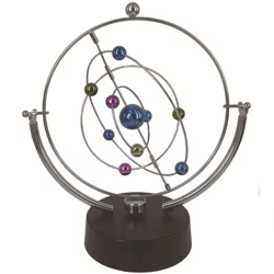 orbitflow celestial globe perpetual motion pendulum kinetic desk decor