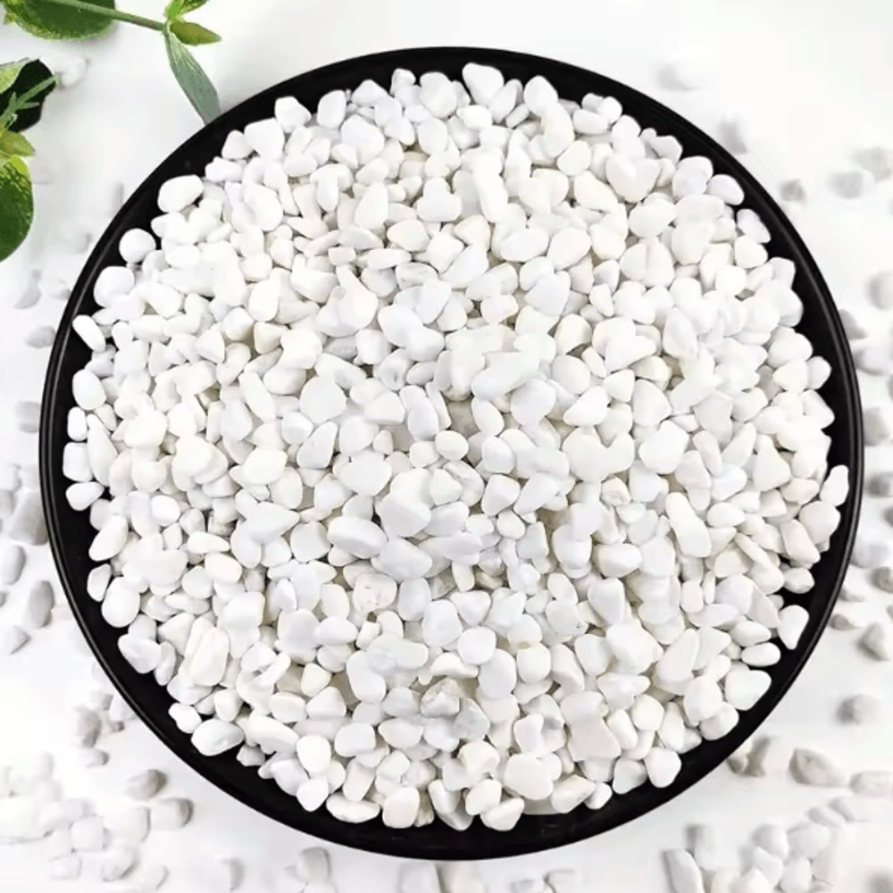 CrystalScape 1LB Natural Crystal Pebbles Polished Stones For Aquarium Home Decor 0