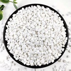 crystalscape 1lb natural crystal pebbles polished stones for aquarium & home decor