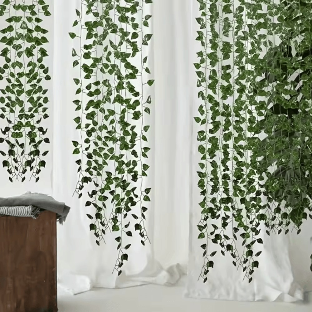 GreenVibe 20PCS Artificial Ivy Garland 32m105ft Hanging Greenery Vine Decor 1