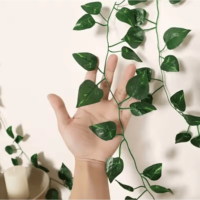 GreenVibe 20PCS Artificial Ivy Garland 32m105ft Hanging Greenery Vine Decor 3