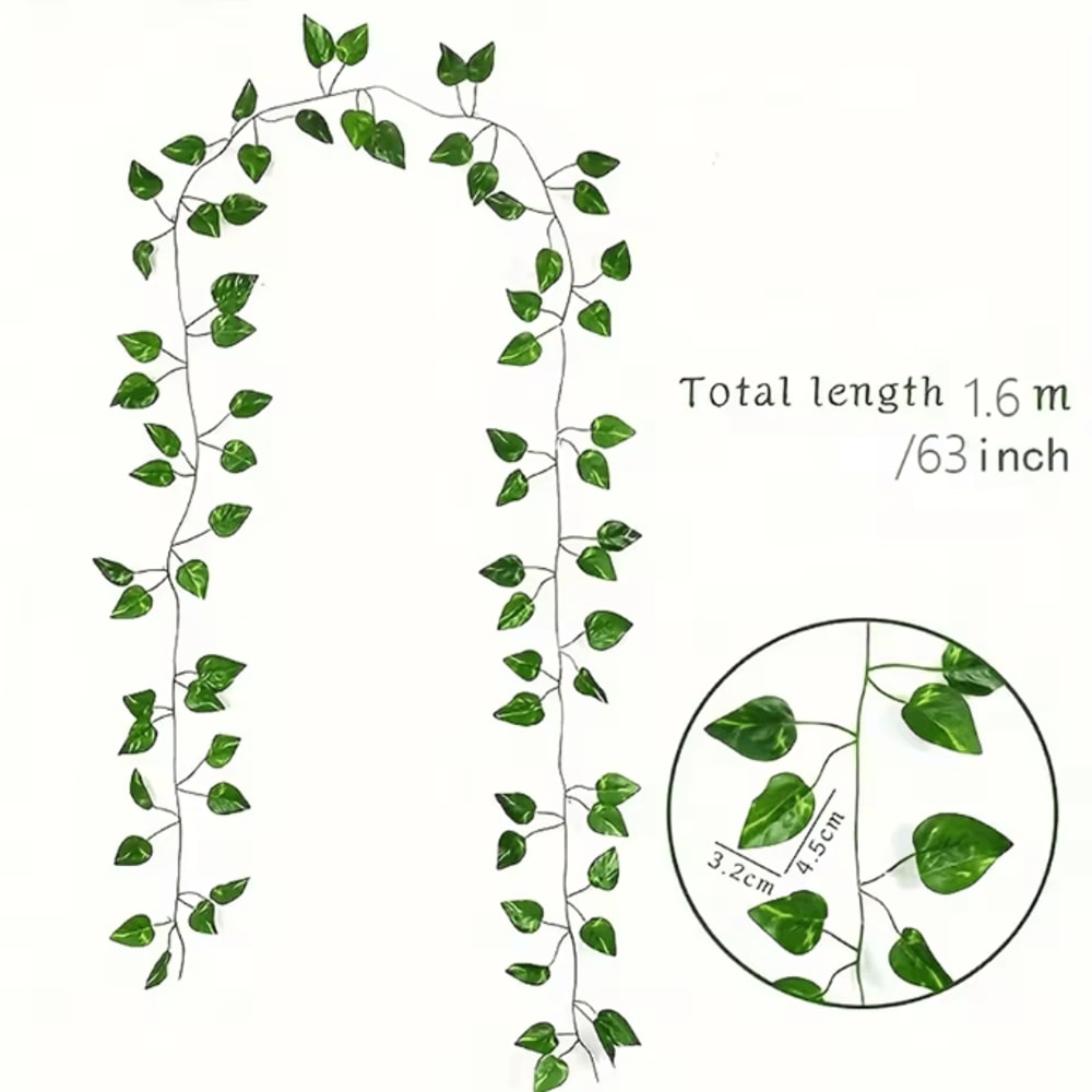 GreenVibe 20PCS Artificial Ivy Garland 32m105ft Hanging Greenery Vine Decor 5