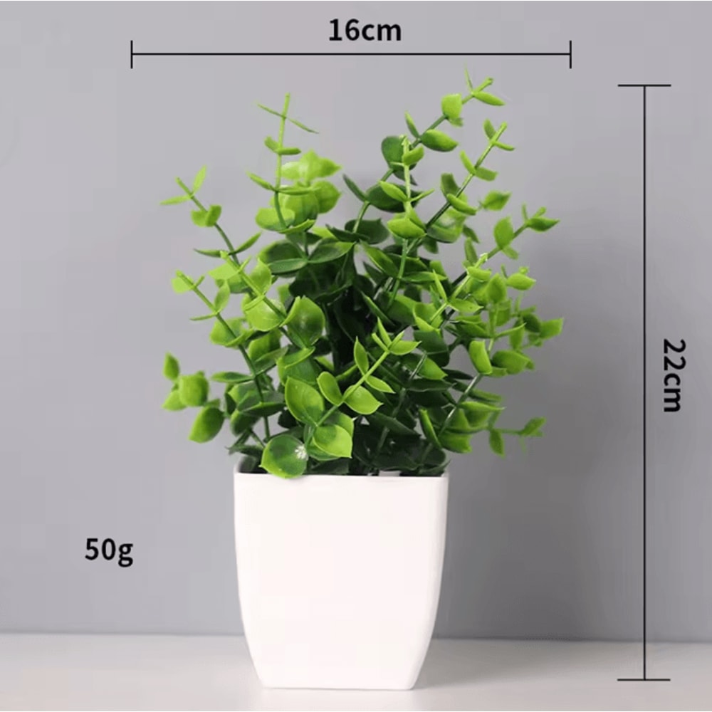 ZenBloom Artificial Bonsai Decor Vivid NonFading Tabletop Plant Centerpiece 3