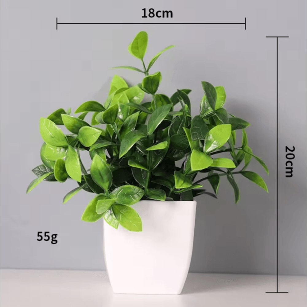 ZenBloom Artificial Bonsai Decor Vivid NonFading Tabletop Plant Centerpiece 4