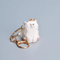 Cute Wooden Bear Keychain Personalized Cartoon Animal Couple Key Ring Bag Pendant Gift 6