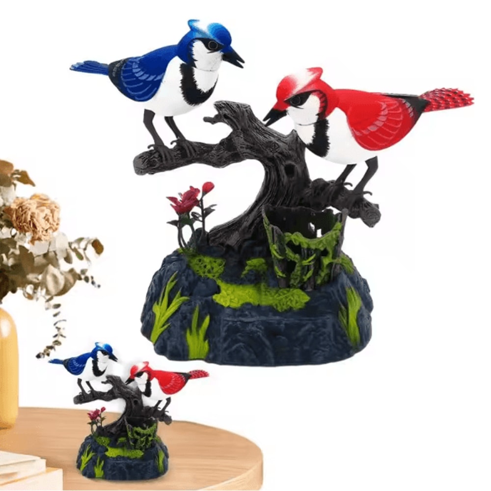 ColorGlow 2D Acrylic Bird Ornament Vivid Desktop Decoration For Home Office 0