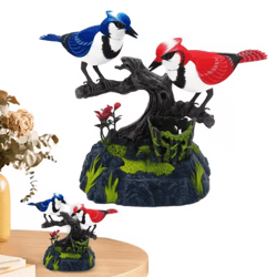 colorglow 2d acrylic bird ornament vivid desktop decoration for home & office