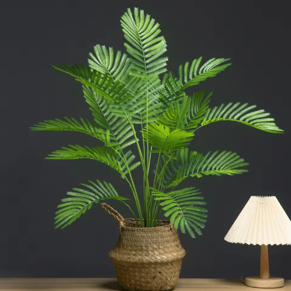 TropiMax 346 Inch Artificial Monstera Palm Leaves Large Tropical Decor Branch 2
