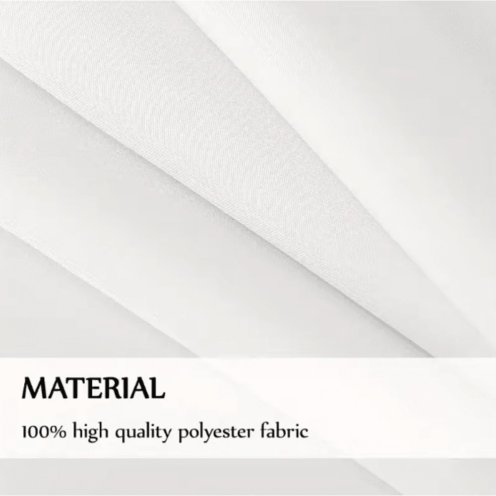 VIKAMA Tropical Palm Leaf Table Runner Linen Durable Dining Kitchen Decor 4