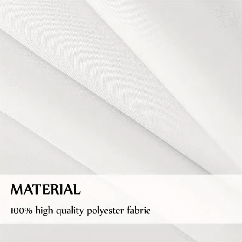 VIKAMA Tropical Palm Leaf Table Runner Linen Durable Dining Kitchen Decor 4
