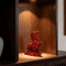 Prosperion 2026 Chinese Red Horse Statue Feng Shui Wealth Success Desk Decor 2