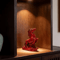 Prosperion 2026 Chinese Red Horse Statue Feng Shui Wealth Success Desk Decor 2