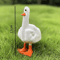 QuackAttitude Funny Duck Statue Middle Finger Cute Resin Desk Decor Gift 5