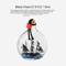 OceanMyst Black Pearl Ship In Bottle Nautical Pirate Decor Glass Ornament 4