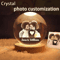 LumiMemories Custom Crystal Ball Night Light Personalized Photo LED Lamp Gift 0