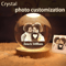 LumiMemories Custom Crystal Ball Night Light Personalized Photo LED Lamp Gift 0