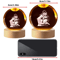 LumiMemories Custom Crystal Ball Night Light Personalized Photo LED Lamp Gift 4