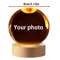 LumiMemories Custom Crystal Ball Night Light Personalized Photo LED Lamp Gift 6