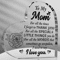 LoveMom Acrylic I Love You Mom Gift Plaque Birthday Mothers Day Decor 2