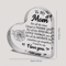 LoveMom Acrylic I Love You Mom Gift Plaque Birthday Mothers Day Decor 4