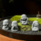 ZenSoul 14PCS Cute Mini Monk Statues Serene Meditation Decor For Desk Garden 1