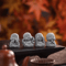 ZenSoul 14PCS Cute Mini Monk Statues Serene Meditation Decor For Desk Garden 2