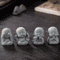 ZenSoul 14PCS Cute Mini Monk Statues Serene Meditation Decor For Desk Garden 3