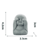 ZenSoul 14PCS Cute Mini Monk Statues Serene Meditation Decor For Desk Garden 7