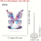 ColorWing 2D Acrylic Butterfly Sculpture Vibrant Desktop Home Decor Ornament 5