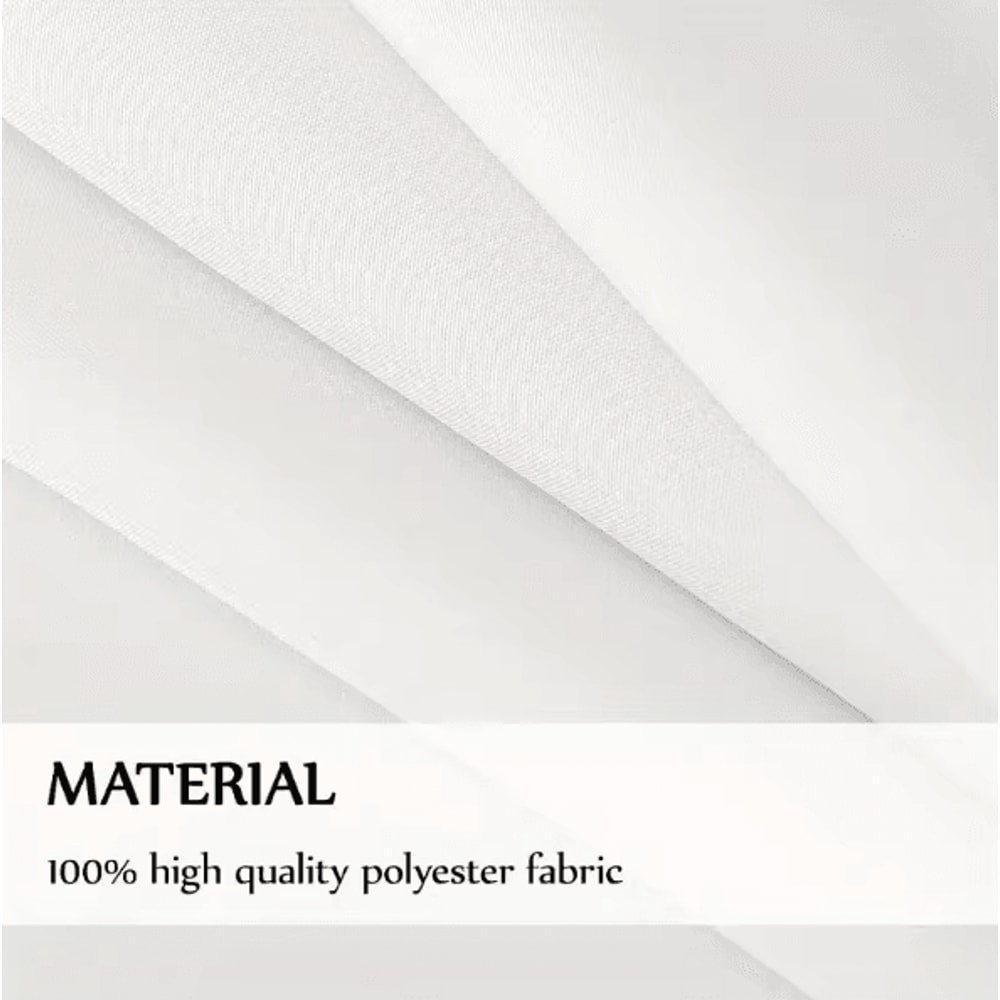 VIKAMA Elegant Floral Linen Table Runner Farmhouse Modern Dining Decor 4