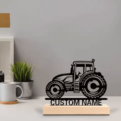 drivecraft personalized suv metal art with wooden base desk decor for modern spaces