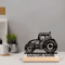 DriveCraft Personalized SUV Metal Art With Wooden Base Desk Decor For Modern Spaces 0