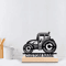 DriveCraft Personalized SUV Metal Art With Wooden Base Desk Decor For Modern Spaces 1