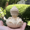 ZenJoy Q Version Cute Buddha Statue Mini Cartoon Desk Decor Spiritual Ornament 1