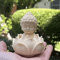 ZenJoy Q Version Cute Buddha Statue Mini Cartoon Desk Decor Spiritual Ornament 1