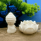 ZenJoy Q Version Cute Buddha Statue Mini Cartoon Desk Decor Spiritual Ornament 3