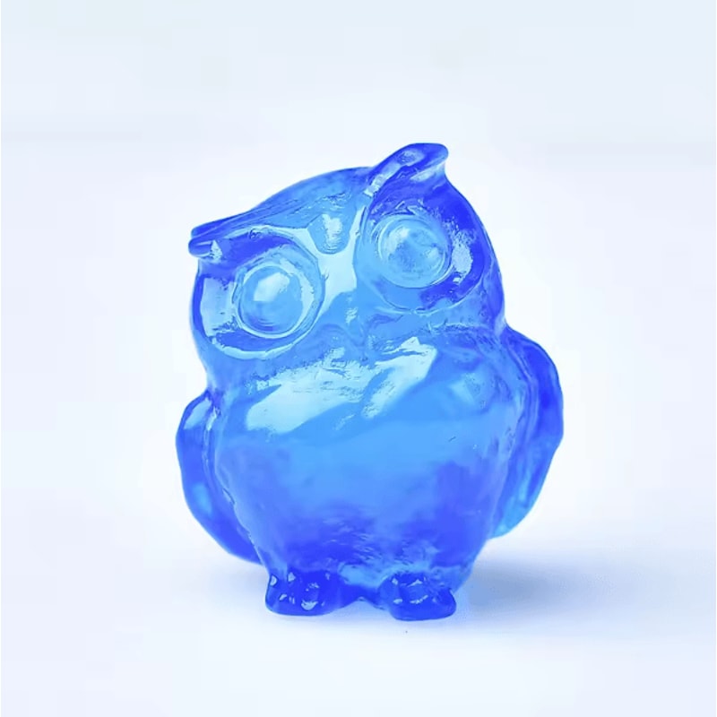 CrystalSpirit Natural Crystal Owl Figurine Healing Gemstone Decor For Home Gifts 3