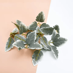 greenleaf 20/50pcs artificial silk green leaves bulk diy wedding & home decor